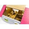 Kids Globe 1/24 Pink, White & Green Wooden Horse Stable w/ 2 Box Stalls & Workshop 61068 - 3 of 4