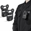 Universal Magnetic Mount for Body Camera Clip - Hands Free Holder for BodyCam/Phone/Radio on Shirt, Vest, etc - Black - 2 of 4