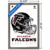 Trends International NFL Atlanta Falcons - Drip Helmet 20 Framed Wall Poster Prints - 3 of 4