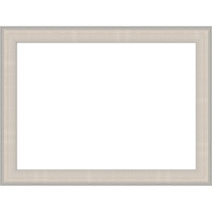 Amanti Art Cottage White Silver Framed Magnetic Dry Erase Board - 1 of 4