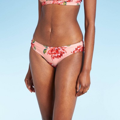 pink floral bikini bottoms