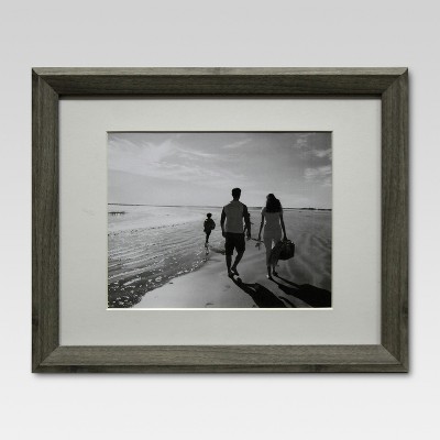 8" x 10" Single Picture Frame Gray - Threshold™