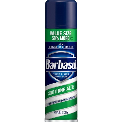 Barbasol Shaving Cream Aloe - 10.5oz