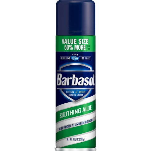 Barbasol Shaving Cream Aloe - 10.5oz : Target