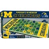 MasterPieces Officially licensed NCAA Michigan Wolverines Checkers Board Game for Families and Kids ages 6 and Up - 2 of 4