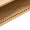NicBex 41.34" Modern Rattan Coffee Table with Sliding Doors & Solid Wood Legs,Storage End Table,Center Table for Living Room - 4 of 4