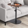 YIYIBYUS C-shaped Side Table, Small End Table, Height Adjustable, Rrotatable - 2 of 4
