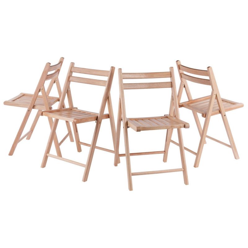 4pc Folding Chairs - Winsome, 3 of 13