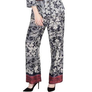 Rachel Roy Womens Paisley Casual Trouser Pants - 1 of 1