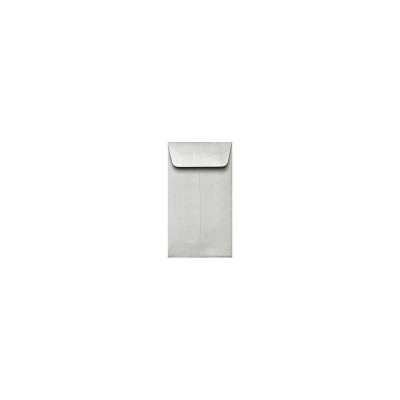 LUX #5 1/2 Coin Envelopes (3 1/8 x 5 1/2) 1000/Box Silver Metallic (512CO-06-1M)