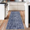 Coolmee Machine Washable Area Rug for Living Room Non-Slip Modern Abstract Accent Throw Floor Carpet for Bedroom Dining Room - 2 of 4