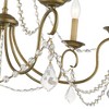 Livex Lighting Pennington 6 - Light Chandelier in  Antique Gold Leaf - 3 of 4