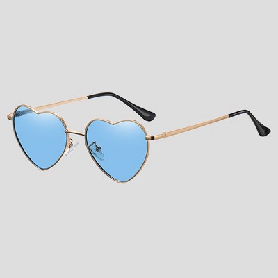 Anna-Kaci Women's Stylish Heart-Shaped Polarized Sunglasses UV400 Protection