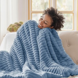 Bedsure | Indulge in Comfort Bed Blanket with Unique Chunky Corduroy Texture - 1 of 4