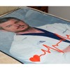 Surreal Entertainment Grey's Anatomy McSteamy Fleece Throw Blanket | 45 x 60 Inches - 4 of 4