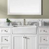 8-Inch 3 Hole 2-Handles Widespread Waterfall Bathroom Faucets for Sink with Pop Up Drain - 3 of 4