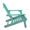 Northlight 36" Green Classic Folding Wooden Adirondack Chair - 4 of 4