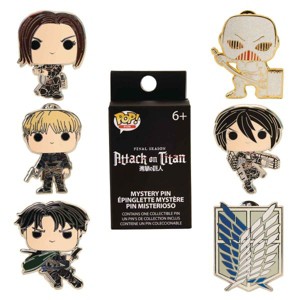 FUNKO Pop! 6-Piece Blind Pin Set: Attack on Titan S4 Characters - 1 of 1