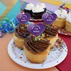 Abilene Christian Wildcat Heart Love Cupcake Picks Toppers Decoration Set of 6 - 4 of 4
