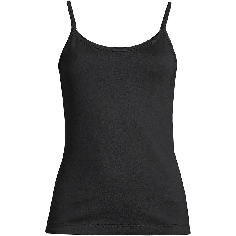 Lands' End Women's Supima Cotton Camisole, 2 of 3