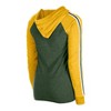 MLB Oakland Athletics Women's Lightweight Hooded Sweatshirt - 4 of 4