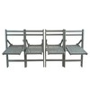 SKRAN Furniture Set Slatted Wood Folding Special Event Chair, Foldable Style Patio Dining Chairs for Kitchen, Balcony and patio - 2 of 4