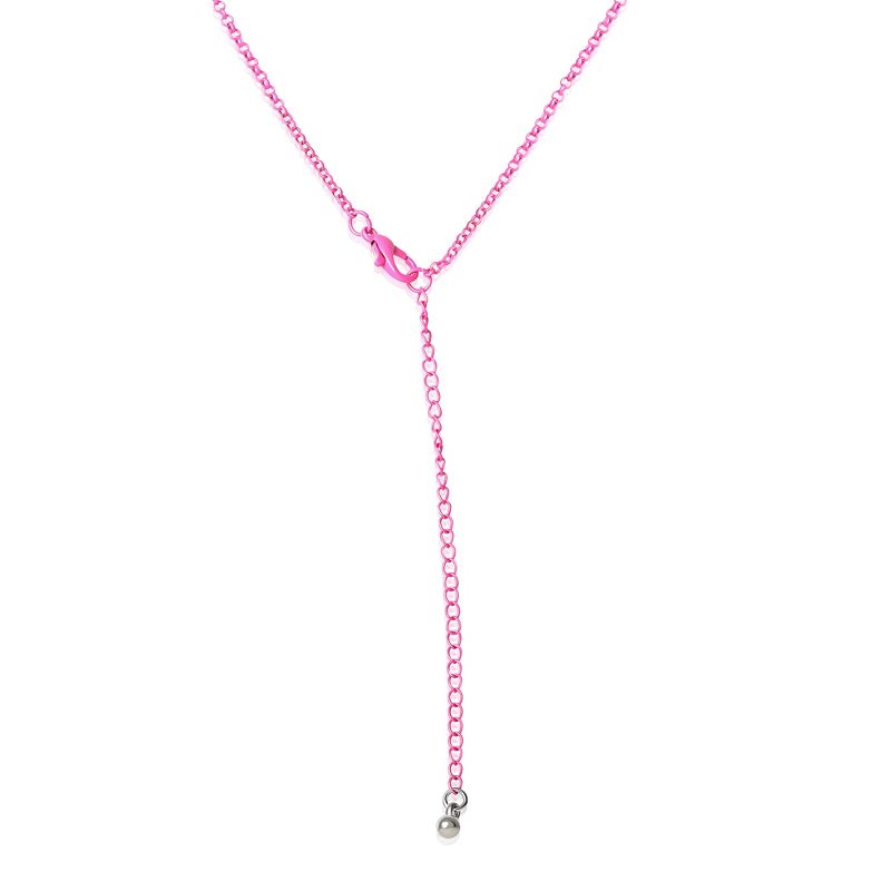 Hello Kitty Pink Enamel Hearts Double Necklace Set, 4 of 7