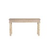 Taran Designs,Eldris Carved Solid Wood Console Table - 2 of 4