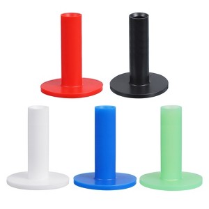 Unique Bargains Stability Soft Practice Training Rubber Cover Golf Tees 5 Pcs - 1 of 4