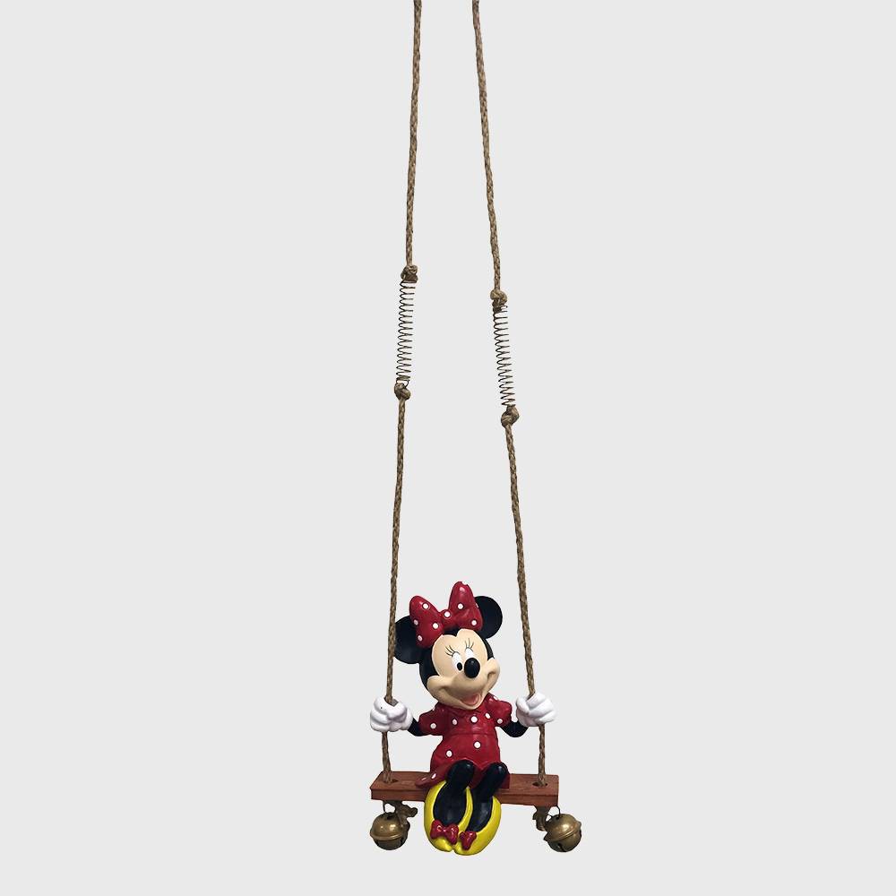 Photos - Garden & Outdoor Decoration Disney 24" Minnie Mouse Swing-n-Ring Resin/Stone Statue
