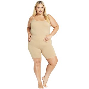 Avenue Women's Plus Size Anti Chaffing Short - 1 of 4