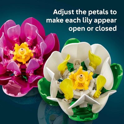 Детские конструкторы LEGO Botanicals Water Lilies Building Toy 11511 — фото 6