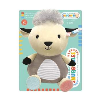 Make Believe Ideas New Weighted Plush Baby Learning Toy - Sheep
