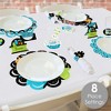 Big Dot of Happiness Monster Bash - Birthday Party or Baby Shower Paper Charger and Table Decorations - Chargerific Kit - Place Setting for 8 - 2 of 4