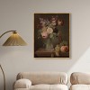 Art Remedy Flower Piece in Glass Vase Vintage Classic Roses Wall Art Framed - 2 of 4