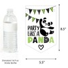 Big Dot of Happiness Party Like a Panda Bear - Birthday Party Bunting Banner - Birthday Party Decorations - Happy Birthday - 2 of 4