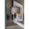 Vaxcel Polk 1 - Light Sconce in  Warm Pewter - 2 of 4