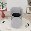 NicBex 360 Degree Swivel Chair Barrel Chair Accent Chair Sofa Chair with Storage Space Comfy Chair for Bedroom, Living Room - 3 of 4