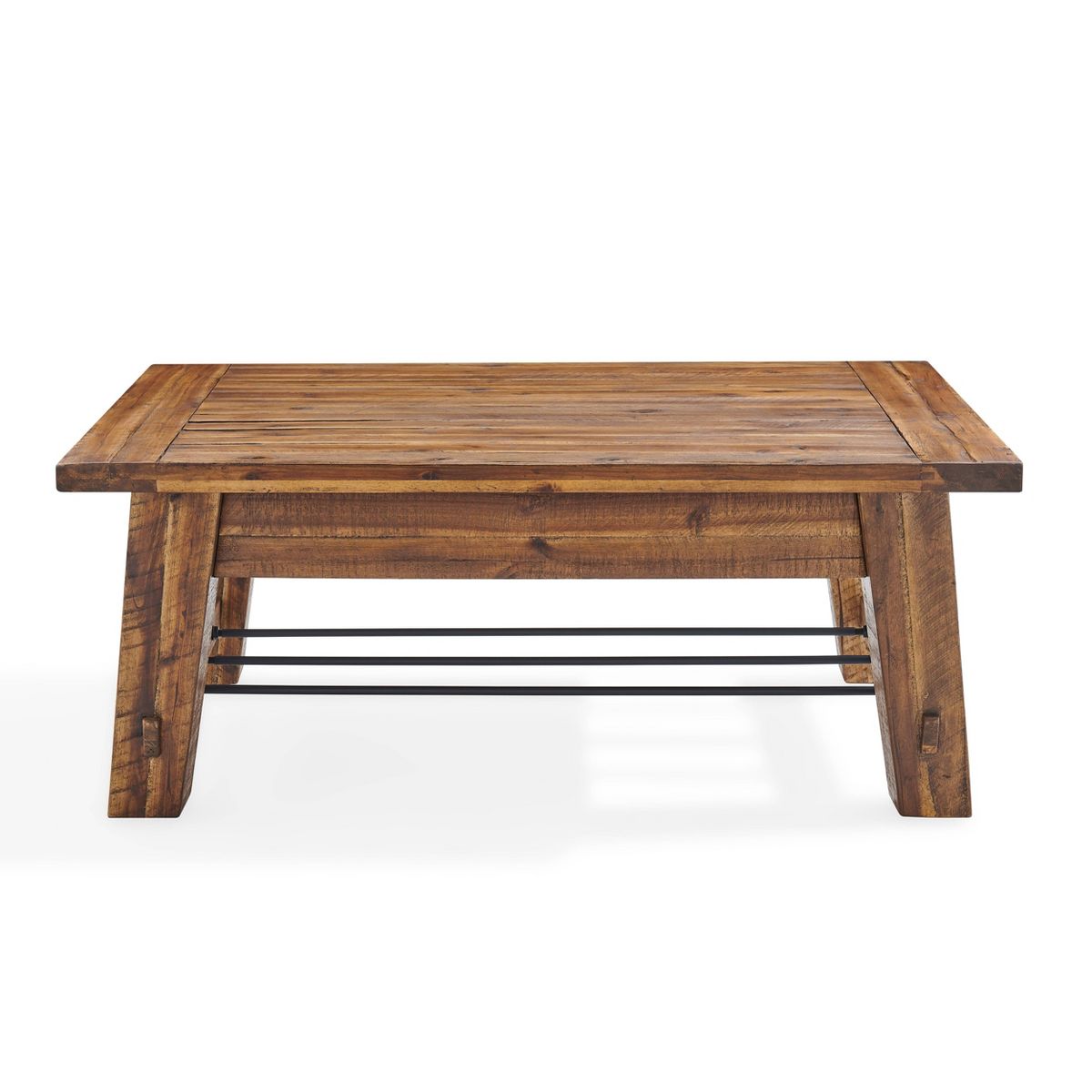 48" Durango Coffee Table & 2 End Tables Dark Brown - Alaterre Furniture - thumbnail 7