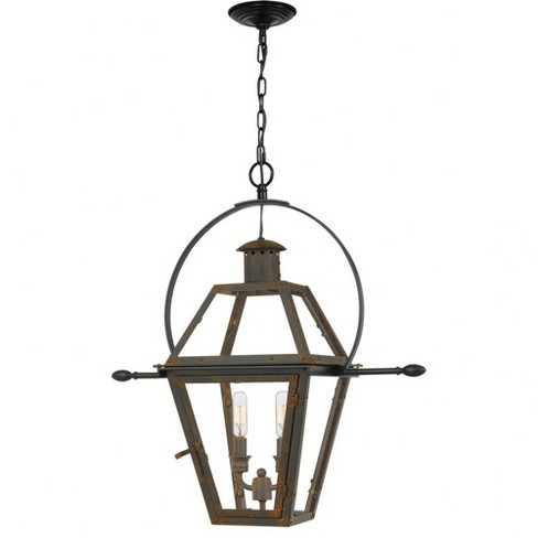 Quoizel Lighting Rue De Royal 2 - Light Pendant in  Industrial Bronze - image 1 of 4