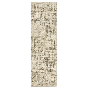Oriental Weavers Reed RE03A Ivory/ Brown Indoor Area Rug - 2'3" x 7'6" - 1 of 4
