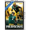 Trends International NFL Green Bay Packers - Micah Parsons 25 Framed Wall Poster Prints - 3 of 4