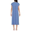 Lands' End Women's Short Sleeve Cooling Midi Nightgown - 2 of 4