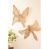 Nature Inspired Dragonfly Wall Decor – 24" Tall by Kalalou - 2 of 4