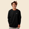 Dalix UFO Embroidered Cotton Classic Fit Long Sleeve Crewneck Tee Shirt Mens - 3 of 4