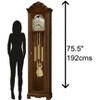 Howard Miller 611176 Nicea Floor Clock 611176 Saratoga Cherry - 2 of 2