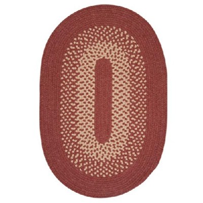 Colonial Mills Jackson - Rosewood 2 Ft x6 Ft Runner (Oval) Rug Indoor 75% Polypropylene/25% Wool