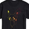 Men's - Pokémon - Colorful Pikachu Outline Short Sleeve Graphic T-Shirt - 2 of 4