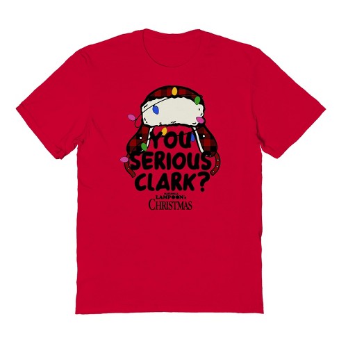 National Lampoon Men's You Serious Clark? Short Sleeve Graphic Cotton T-Shirt - image 1 of 2