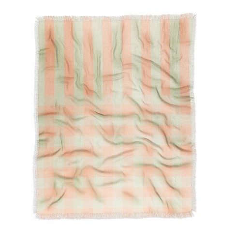 Peach colored 2024 throw blanket